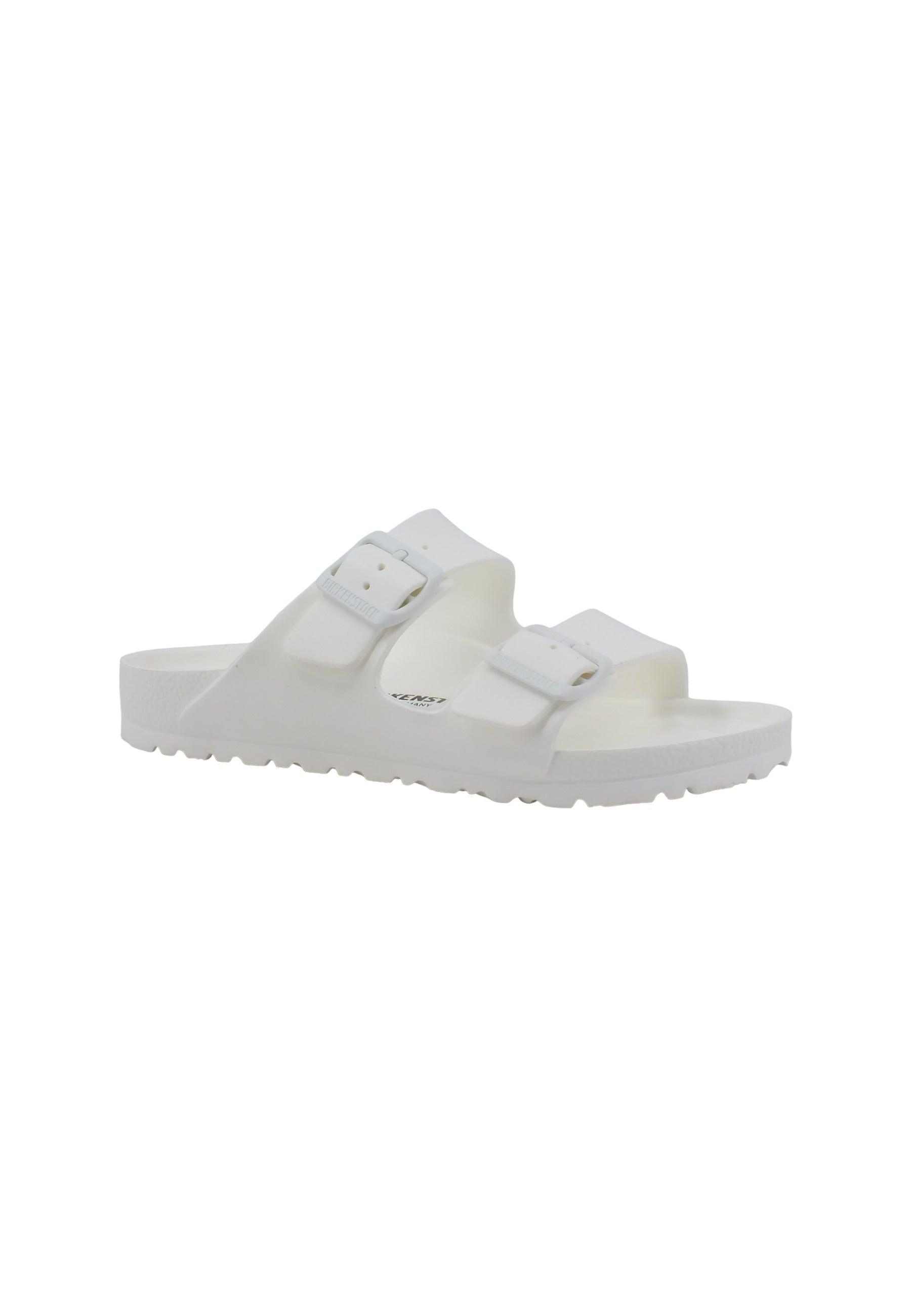 BIRKENSTOCK Arizona Eva Narrow Fit Ciabatta Donna White 0129443 - Sandrini Calzature e Abbigliamento