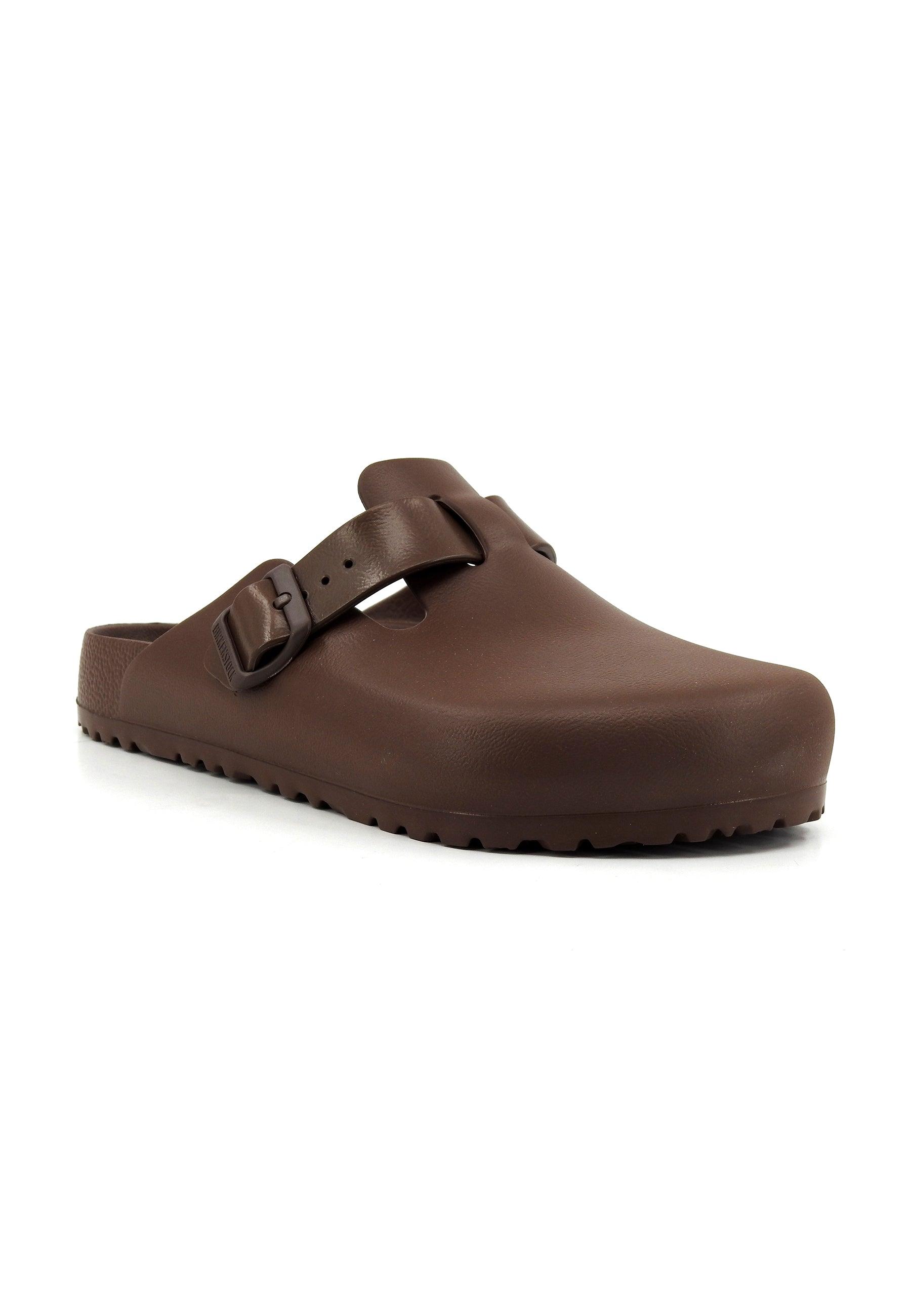 BIRKENSTOCK Boston Eva Ciabatta Uomo Roast Marrone 1027386 - Sandrini Calzature e Abbigliamento