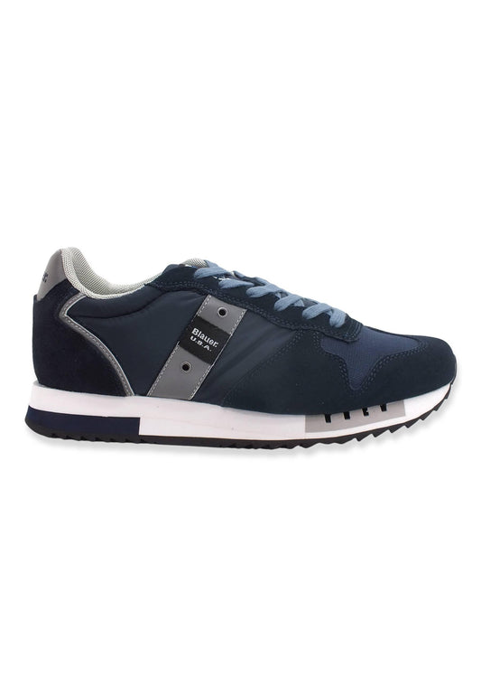 BLAUER Queens01 Sneaker Uomo Blu Navy F2QUEENS01 - Sandrini Calzature e Abbigliamento