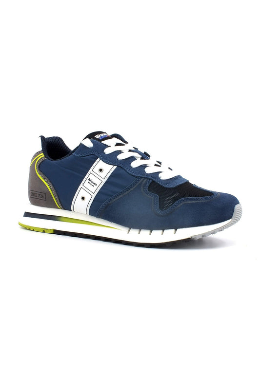 BLAUER Sneaker Uomo Avio Grey S3QUARTZ04 - Sandrini Calzature e Abbigliamento