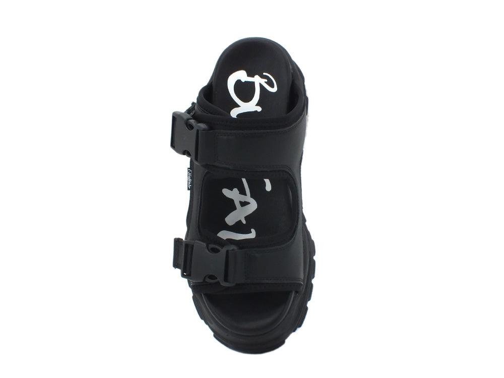 BUFFALO Ciabatta Black GLDROS2 - Sandrini Calzature e Abbigliamento