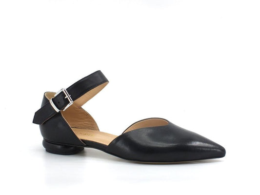 CAFENOIR Ballerina Punta Nappa Nero ED4230 - Sandrini Calzature e Abbigliamento