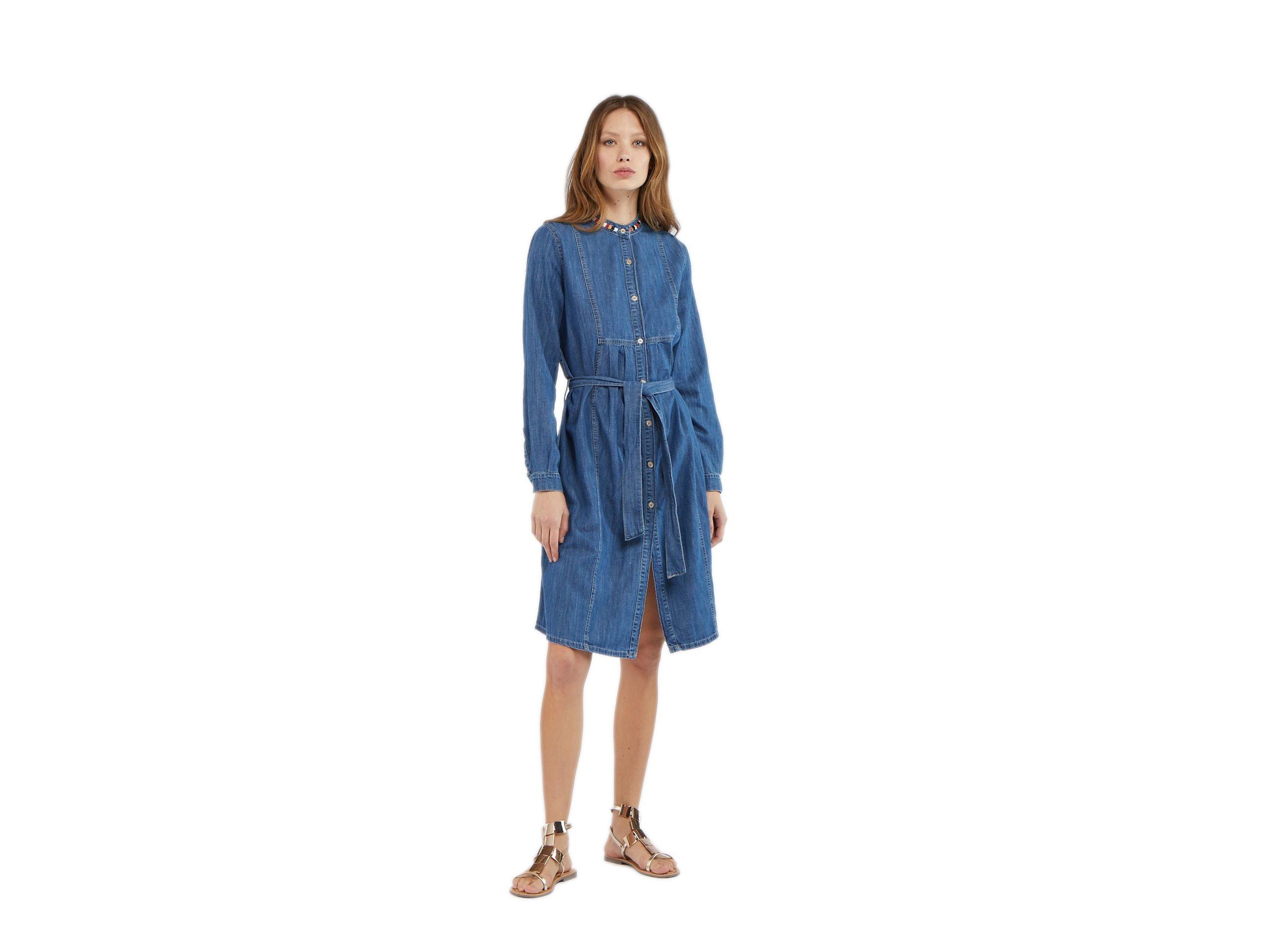 CAFENOIR Camicia Jeans Manica Lunga Blu Medio Chiaro JC0018 - Sandrini Calzature e Abbigliamento