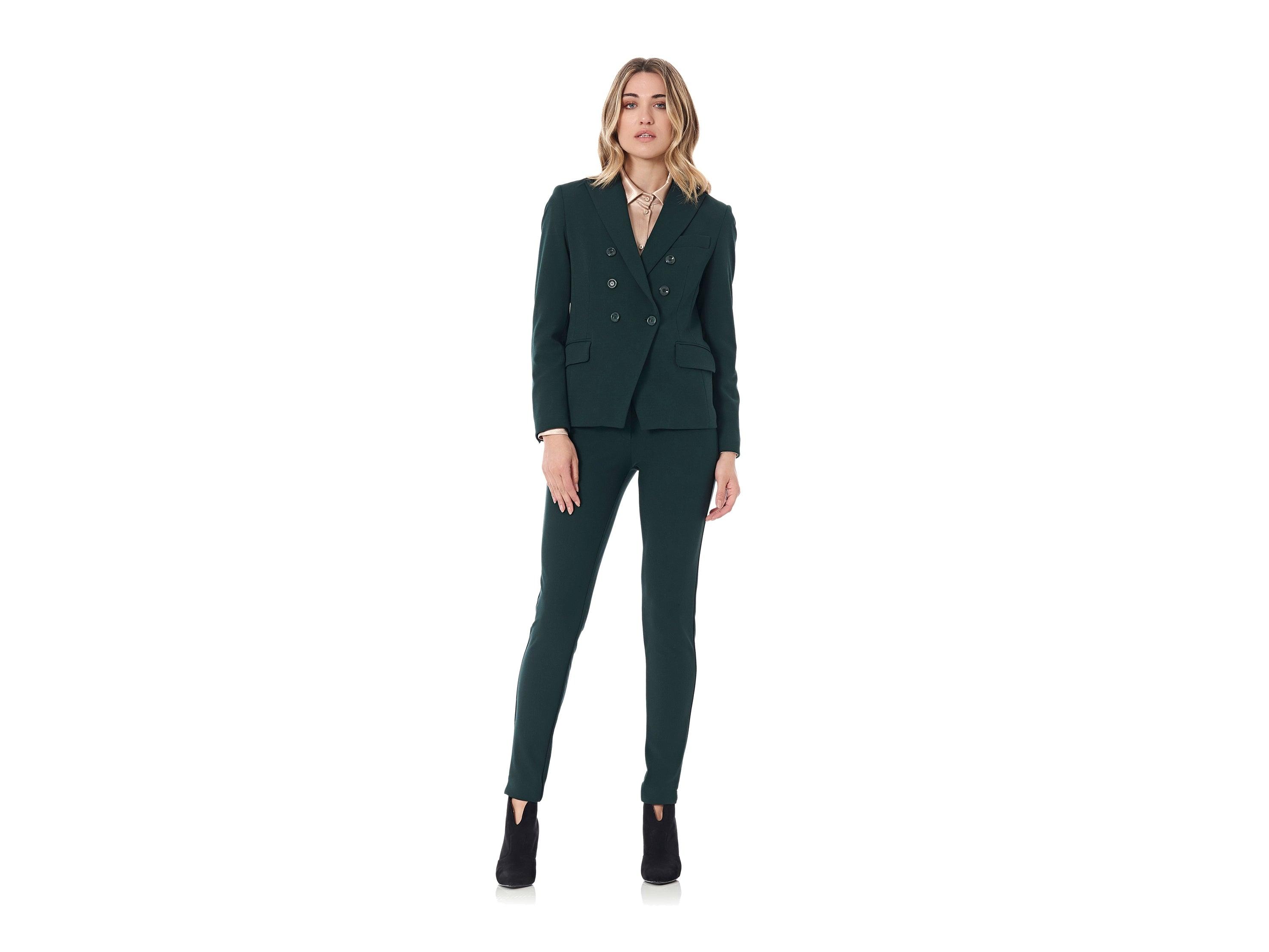 CAFENOIR Giacca Corta Doppio Petto Bottoni Verde Foresta JH0009 - Sandrini Calzature e Abbigliamento