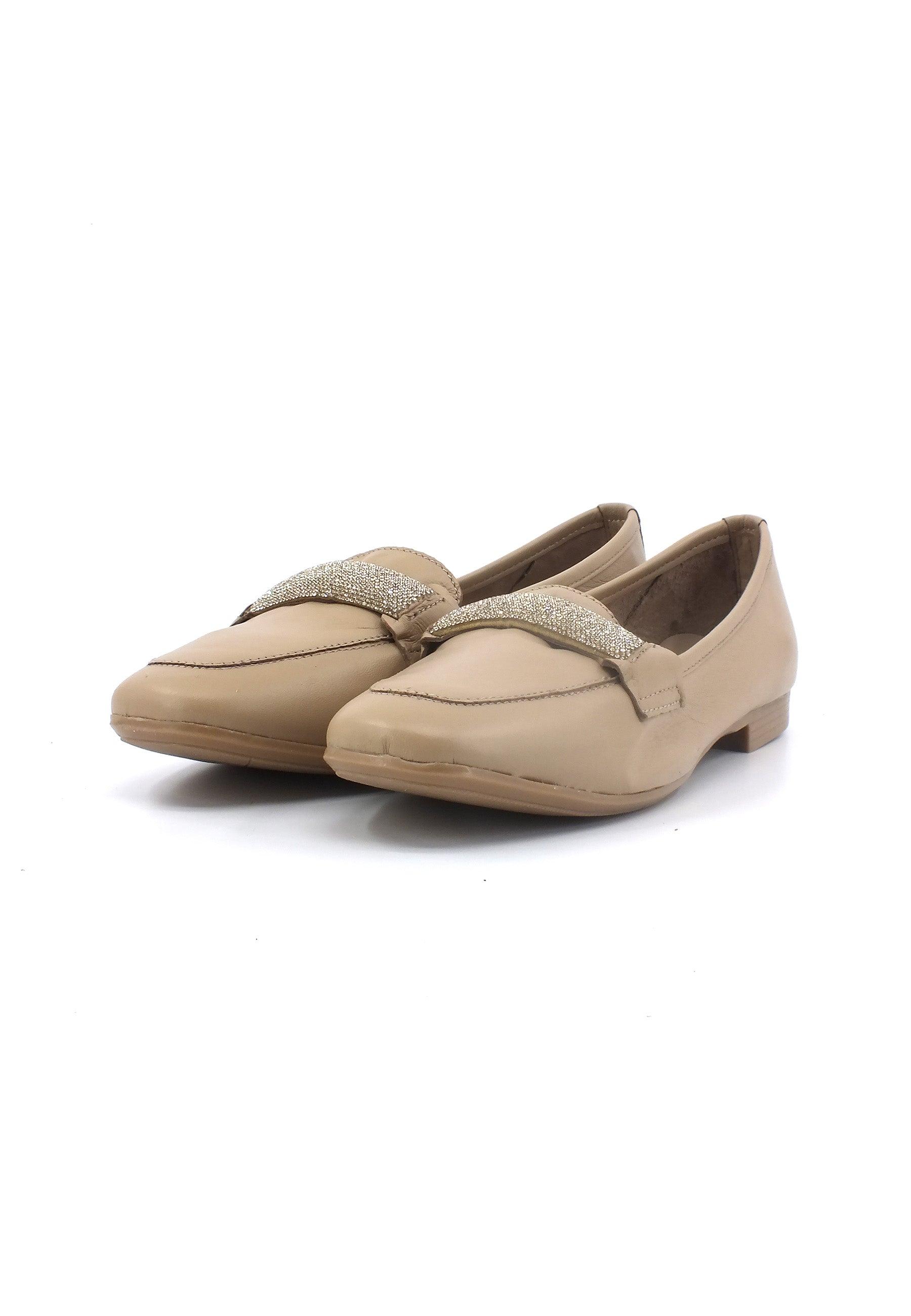 CAFENOIR Mocassino Donna Taupe EG4001 - Sandrini Calzature e Abbigliamento
