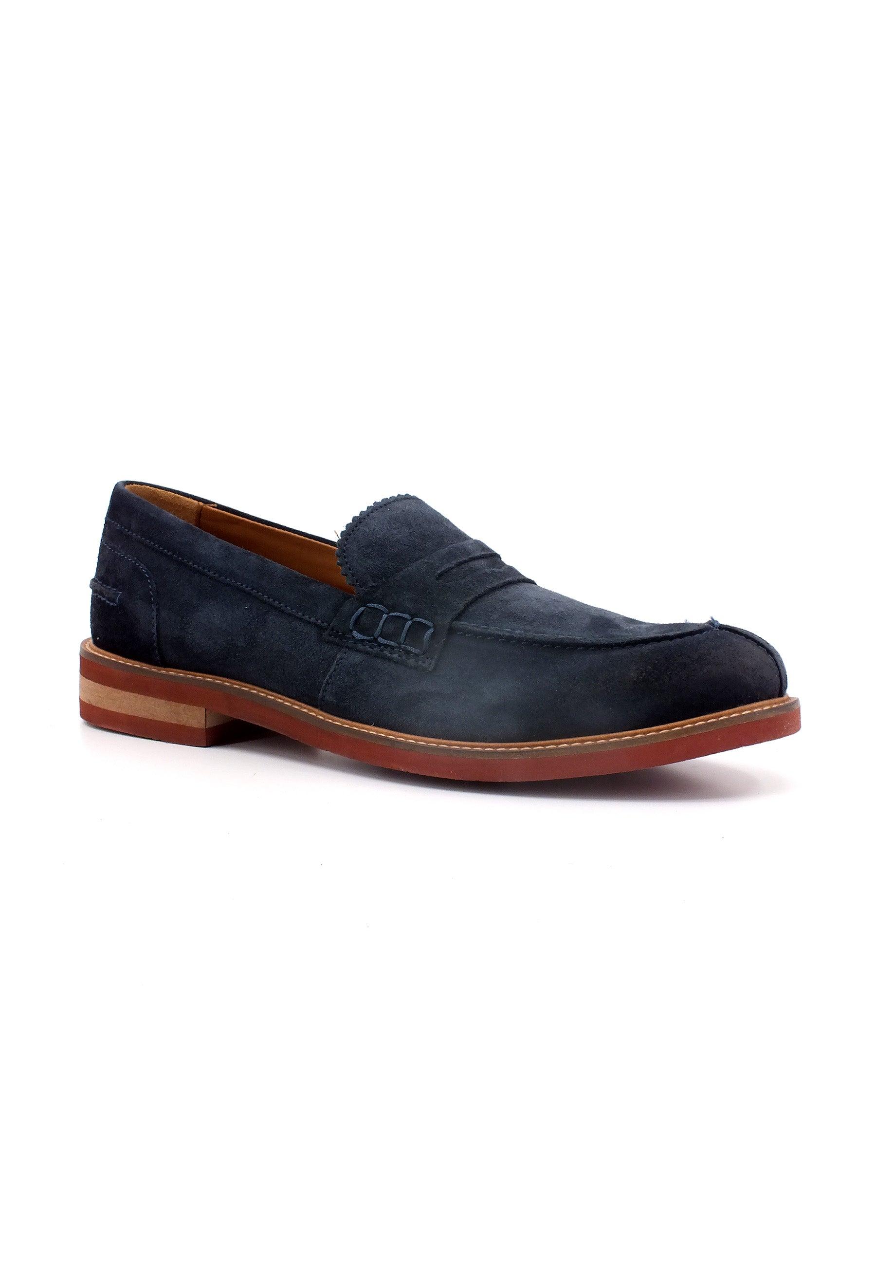 CAFENOIR Mocassino Uomo Navy RO6010 - Sandrini Calzature e Abbigliamento