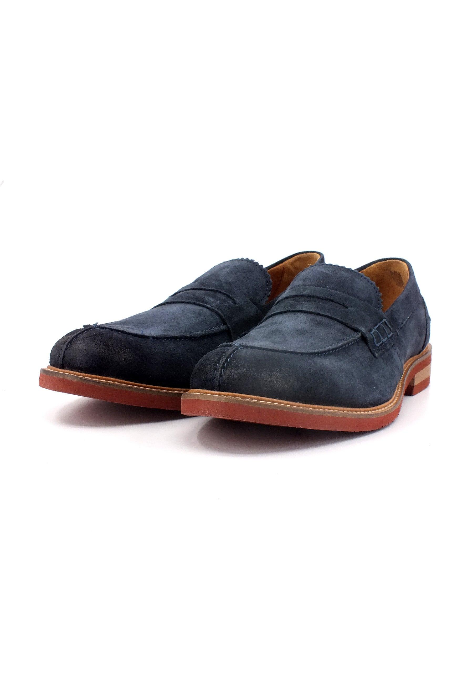 CAFENOIR Mocassino Uomo Navy RO6010 - Sandrini Calzature e Abbigliamento