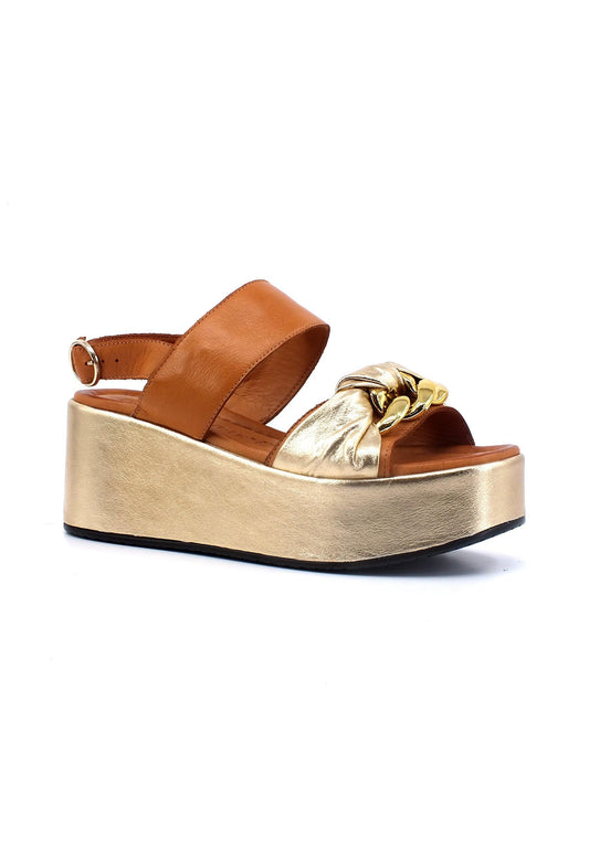 CAFENOIR Sandalo Zeppa Donna Multi Platino HN3005 - Sandrini Calzature e Abbigliamento