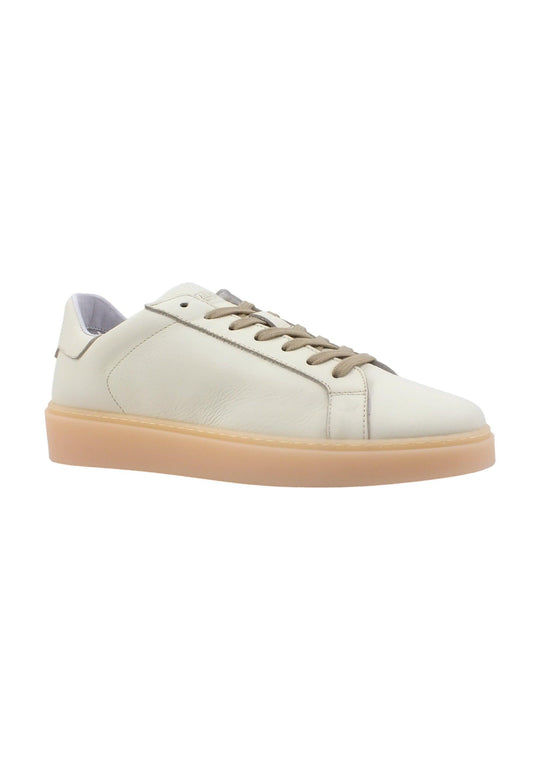 CAFENOIR Sneaker Pelle Uomo Bianco PL1003 - Sandrini Calzature e Abbigliamento