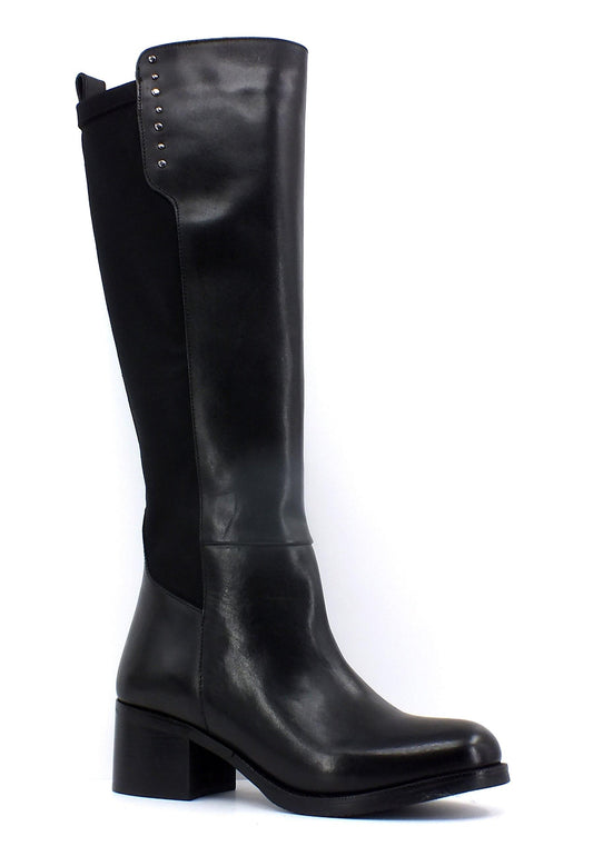 CAFENOIR Stivale Tacco Donna Nero HE1204 - Sandrini Calzature e Abbigliamento