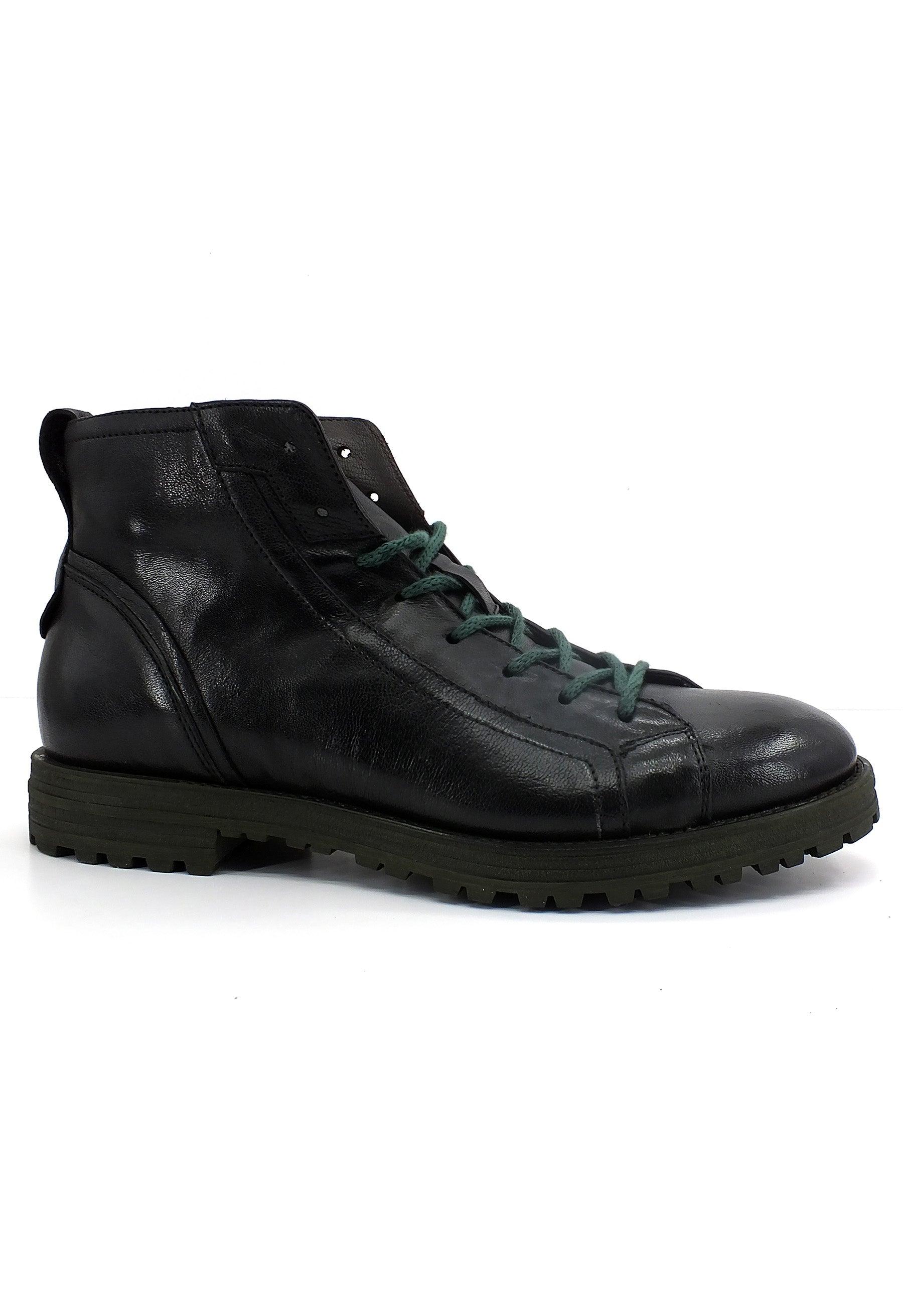 CAFENOIR Stivaletto Polacco Lacci Uomo Nero RS1001 - Sandrini Calzature e Abbigliamento