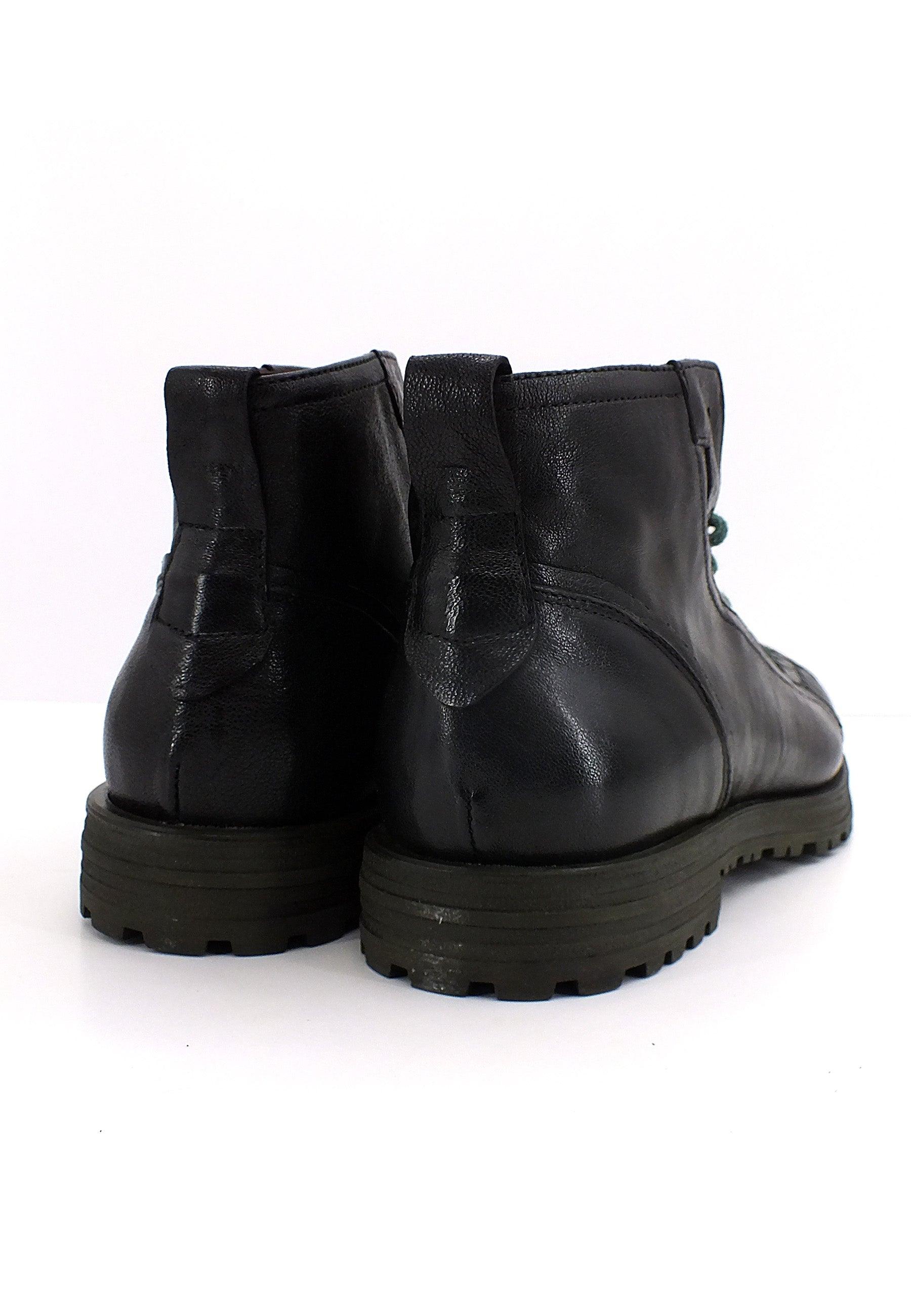 CAFENOIR Stivaletto Polacco Lacci Uomo Nero RS1001 - Sandrini Calzature e Abbigliamento