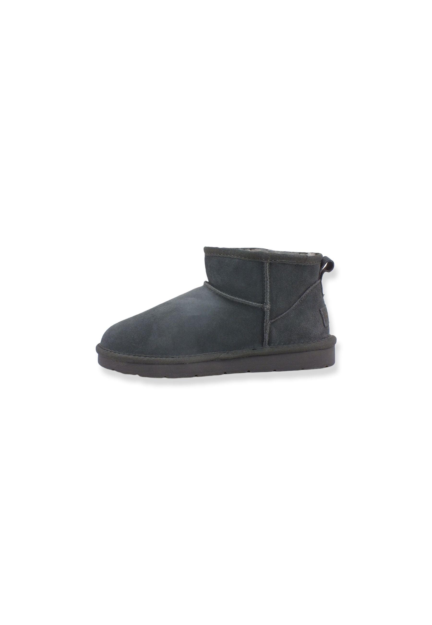 CAFENOIR Stivaletto Suede Con Pelo Donna Grigio DR6030 - Sandrini Calzature e Abbigliamento