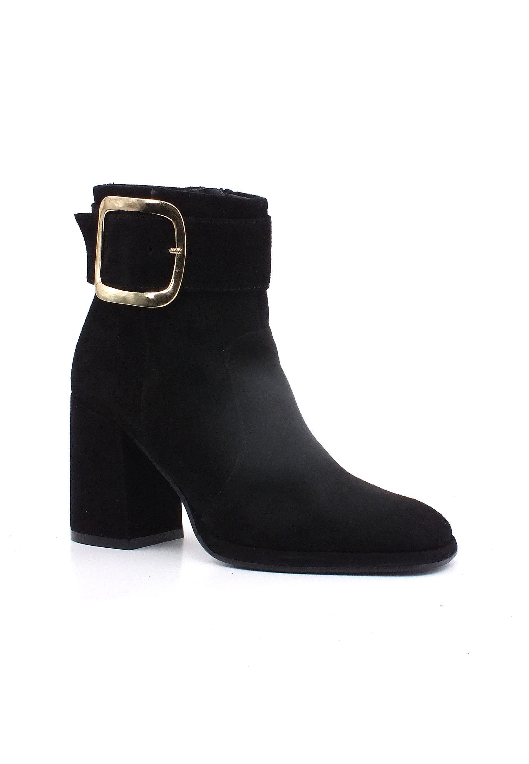 CAFENOIR Stivaletto Tronchetto Donna Nero LF5003 - Sandrini Calzature e Abbigliamento