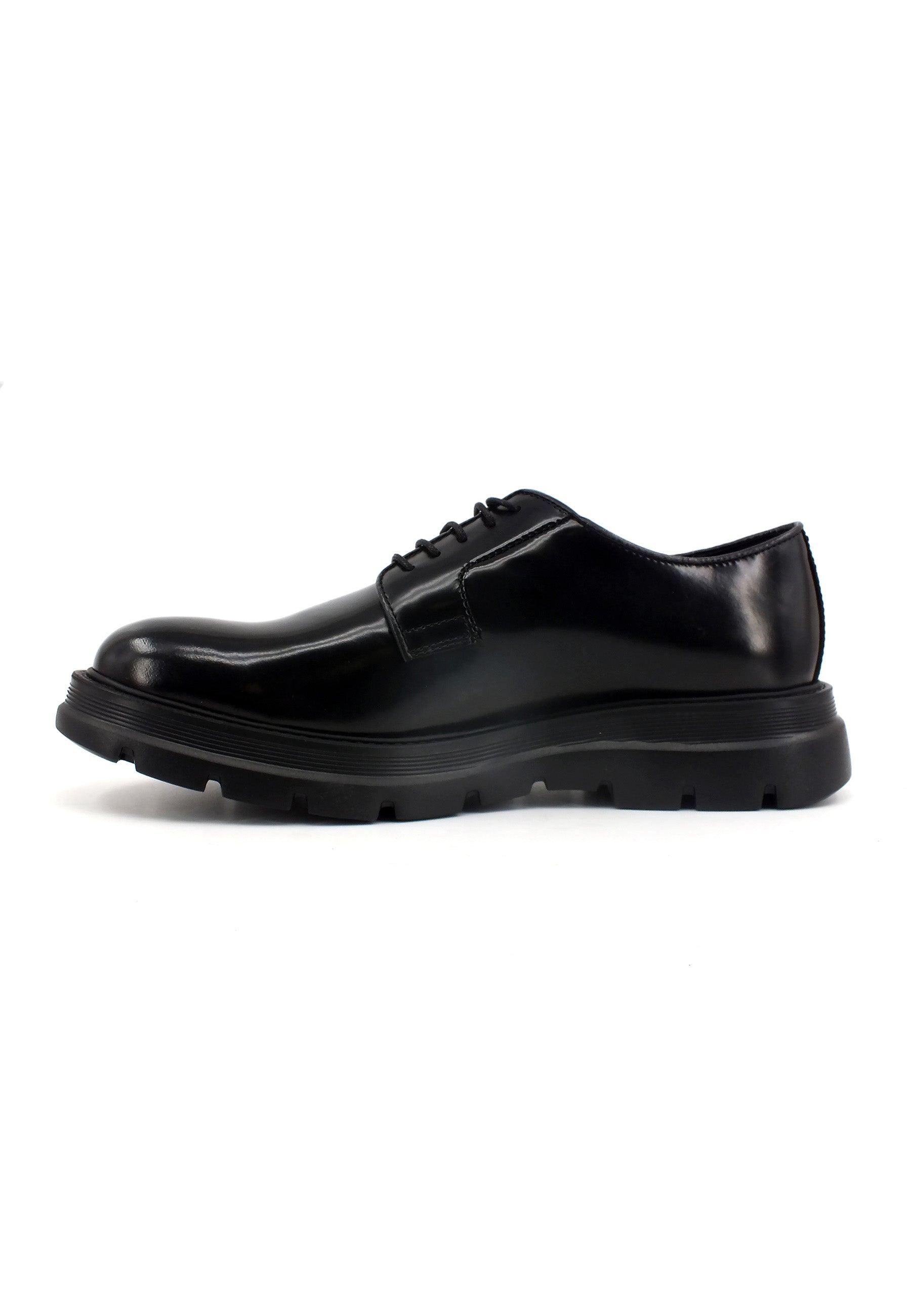 CAFENOIR Stringata Derby Uomo Nero RC1001 - Sandrini Calzature e Abbigliamento
