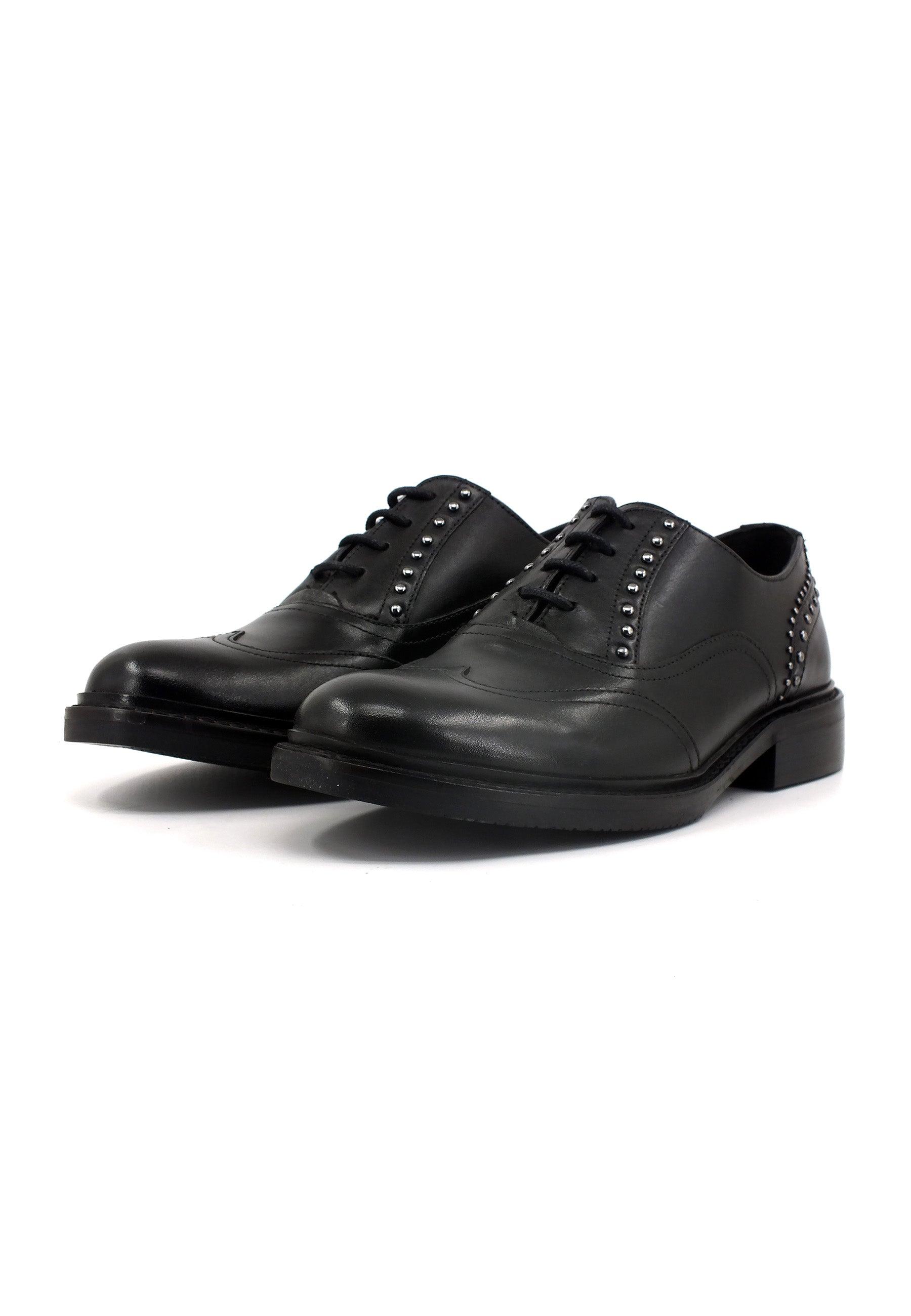 CAFENOIR Stringata Francesina Donna Nero EB1002 - Sandrini Calzature e Abbigliamento
