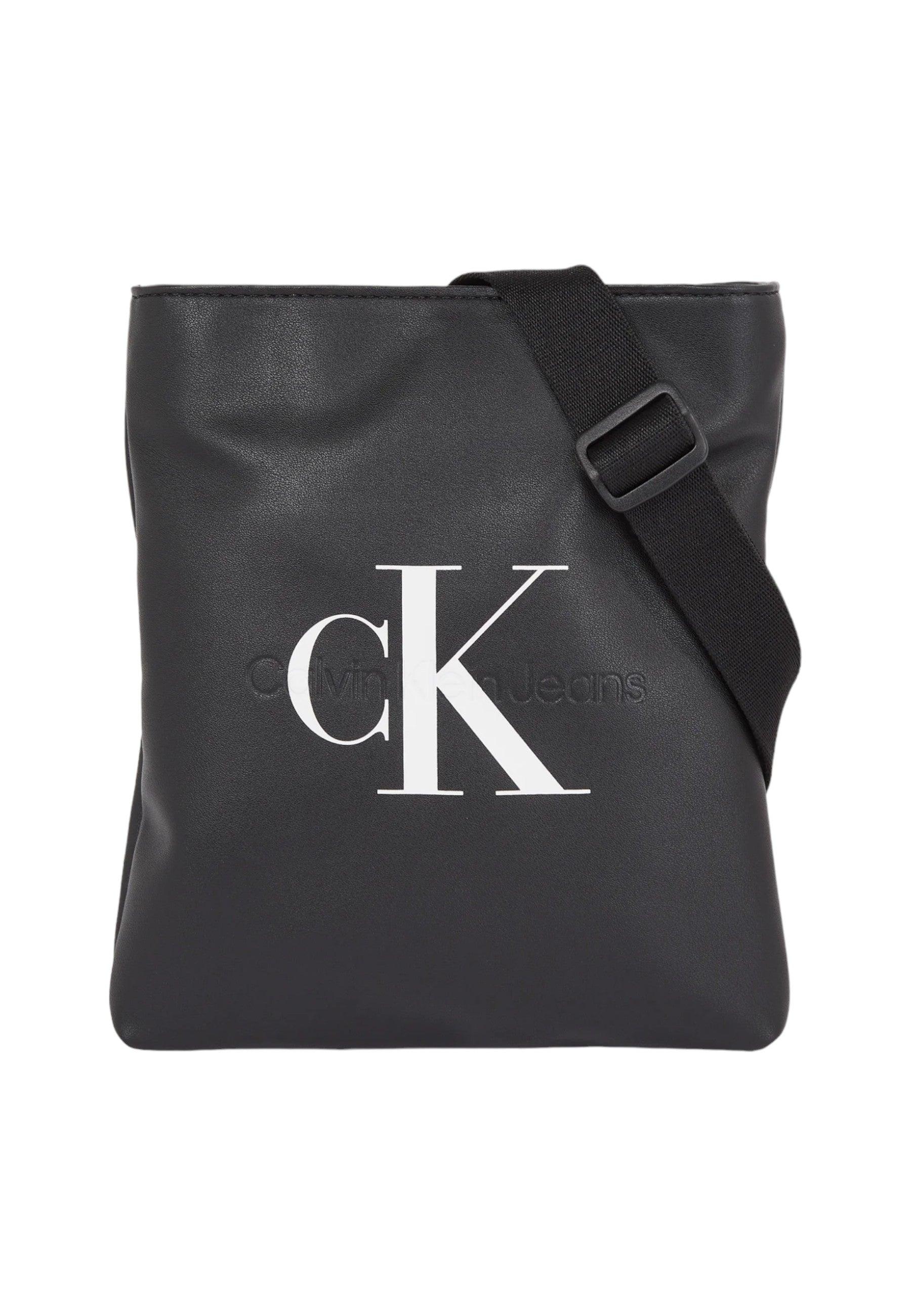 CALVIN KLEIN Borsa Tracolla Uomo Monogram Black K50K511827 - Sandrini Calzature e Abbigliamento