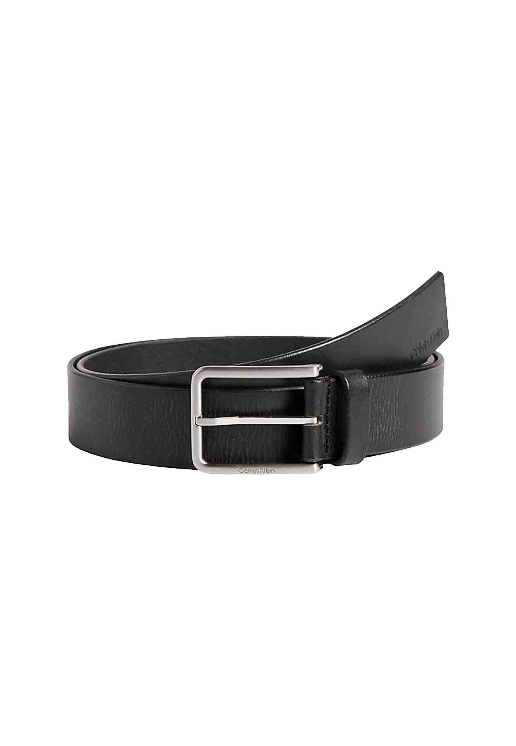 CALVIN KLEIN Cintura Grain Pelle Uomo Black K50K509654 - Sandrini Calzature e Abbigliamento