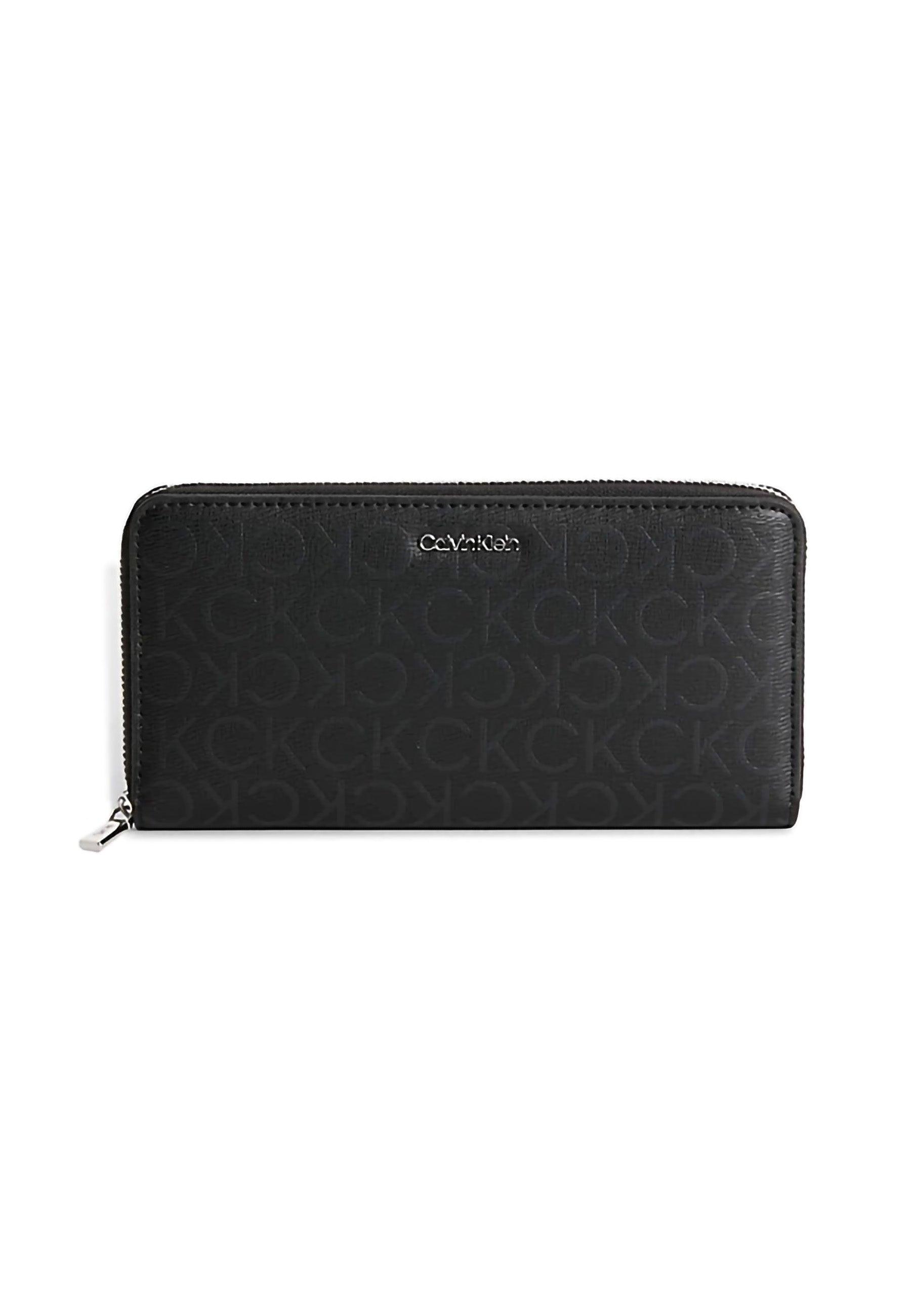 CALVIN KLEIN Ck Must Portafoglio Donna Black Mono K60K610656 - Sandrini Calzature e Abbigliamento