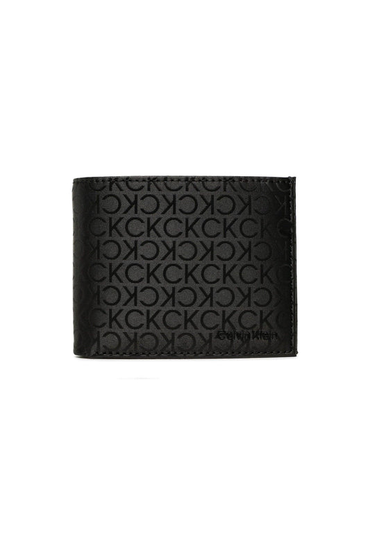 CALVIN KLEIN Portafoglio Bifold Uomo Mono Black K50K510197 - Sandrini Calzature e Abbigliamento