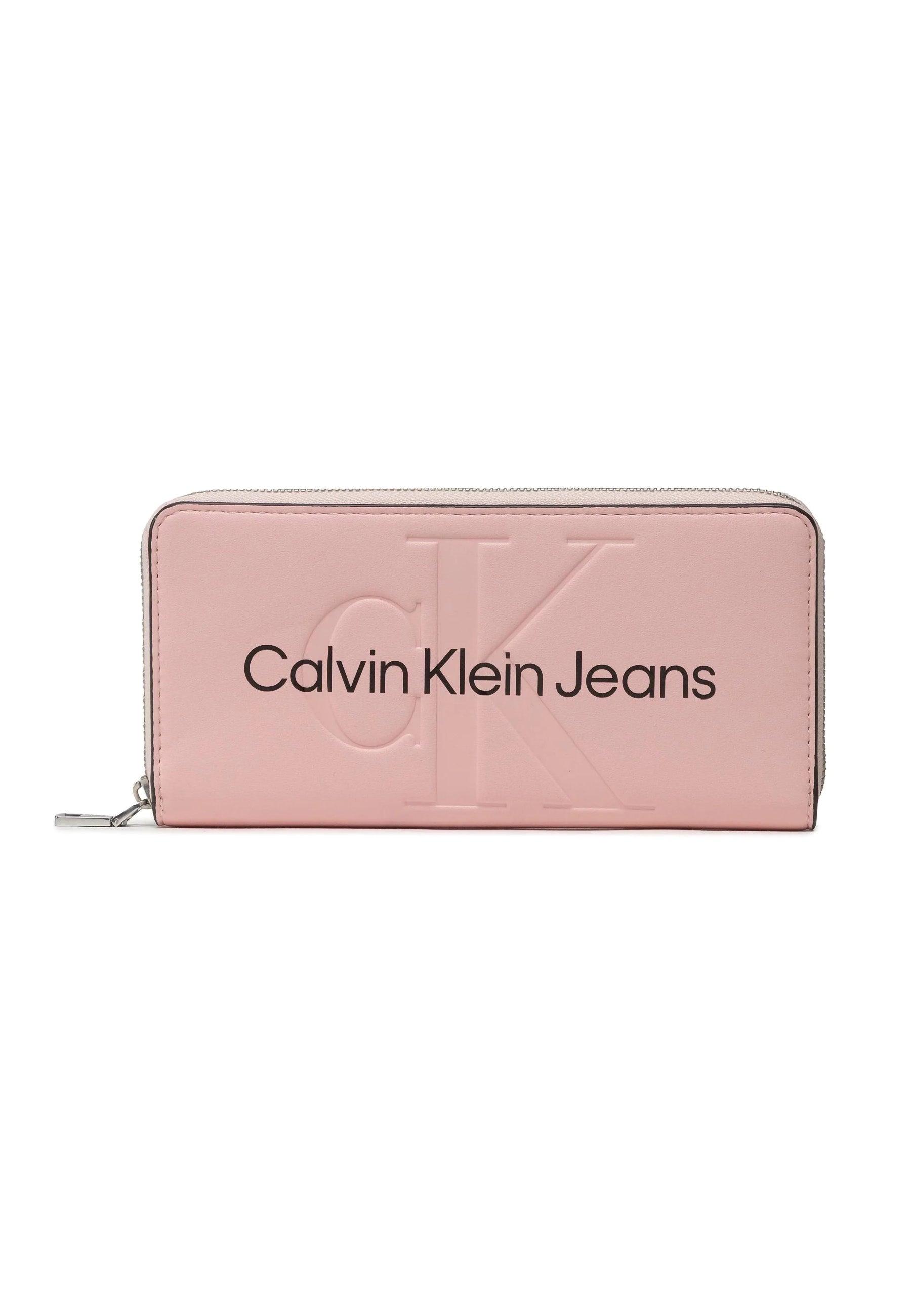 CALVIN KLEIN Portafoglio Monogram Donna Rosa Ballet K60K607634 - Sandrini Calzature e Abbigliamento