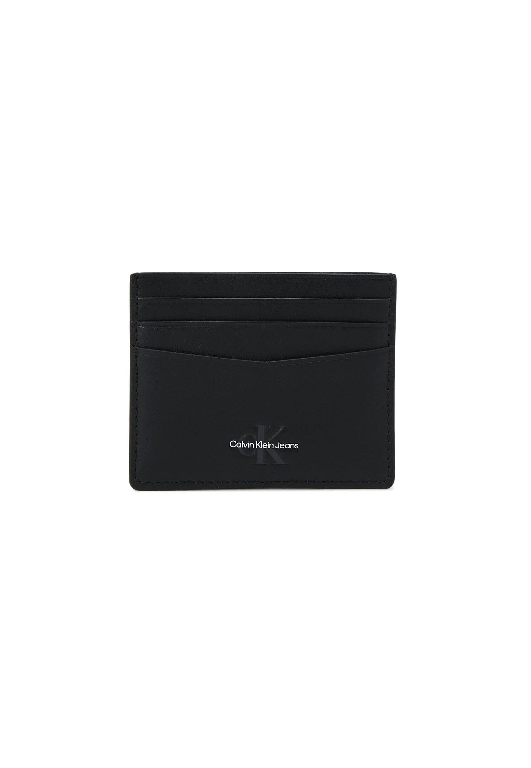 CALVIN KLEIN Portafoglio Portacarte Uomo Black K50K510721 - Sandrini Calzature e Abbigliamento