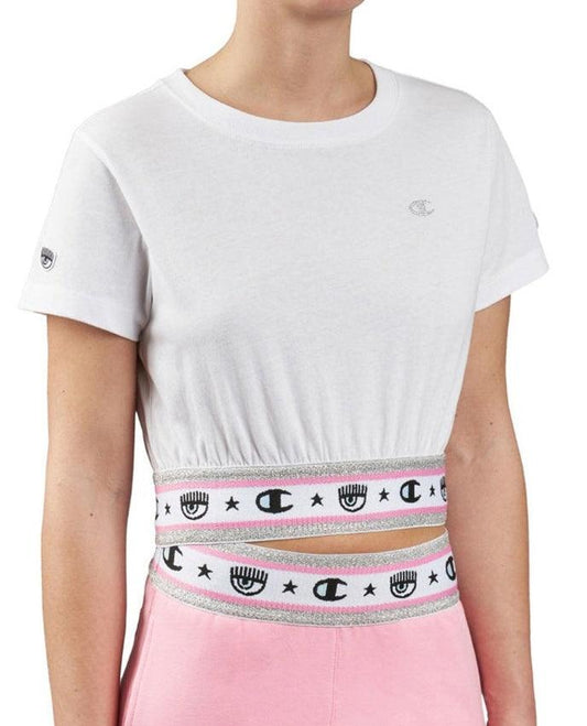 CHAMPION By Chiara Ferragni Top White 113559 - Sandrini Calzature e Abbigliamento