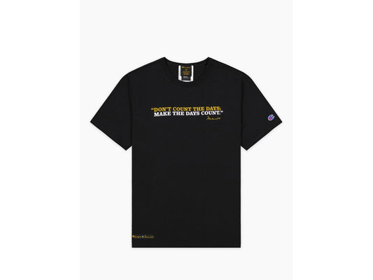 CHAMPION Cassius Clay Muhammad Ali Limited T-Shirt Nero 217612 - Sandrini Calzature e Abbigliamento