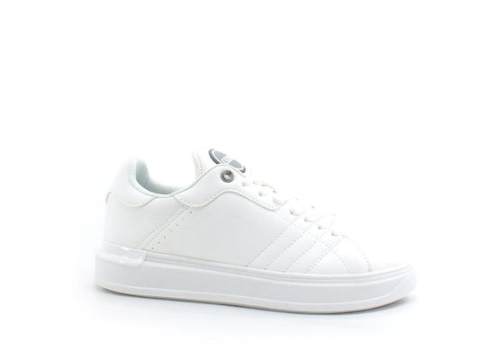 COLMAR Clayton Bleach Sneaker Ox Pelle White CLAYTONBLEACH124 - Sandrini Calzature e Abbigliamento