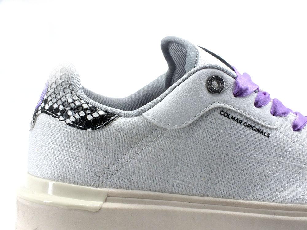 COLMAR Clayton Enigma Sneaker Pyton White Purple CLAYTONENIGMA107 - Sandrini Calzature e Abbigliamento