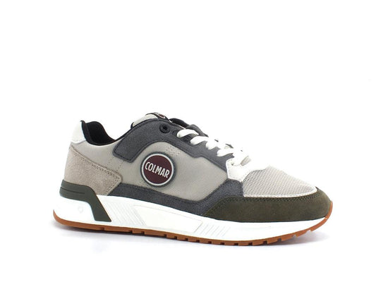 COLMAR Dalton Vice Sneaker Tricolor Beige Green White DALTONVICE051 - Sandrini Calzature e Abbigliamento