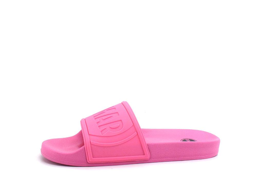 COLMAR Slipper Logo Ciabatta Gomma Pink Rosa SLIPPERLOGO143 - Sandrini Calzature e Abbigliamento
