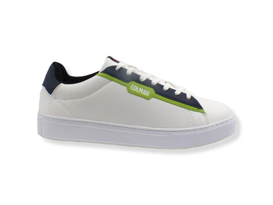COLMAR Sneaker Bicolor Uomo White Indigo BATES CREED 059 - Sandrini Calzature e Abbigliamento