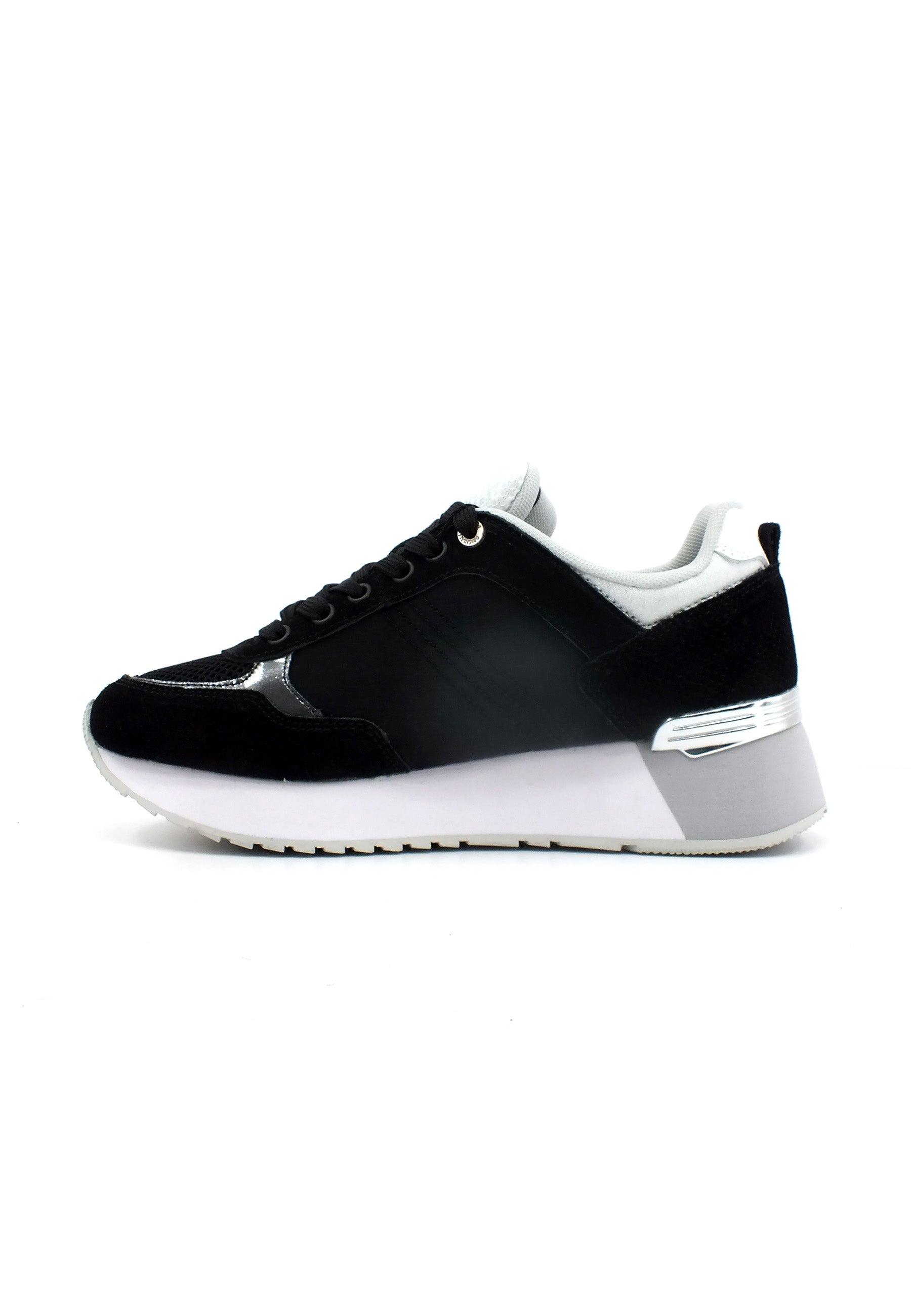 COLMAR Sneaker Donna Black Silver TRAVIS AUTHENTIC - Sandrini Calzature e Abbigliamento