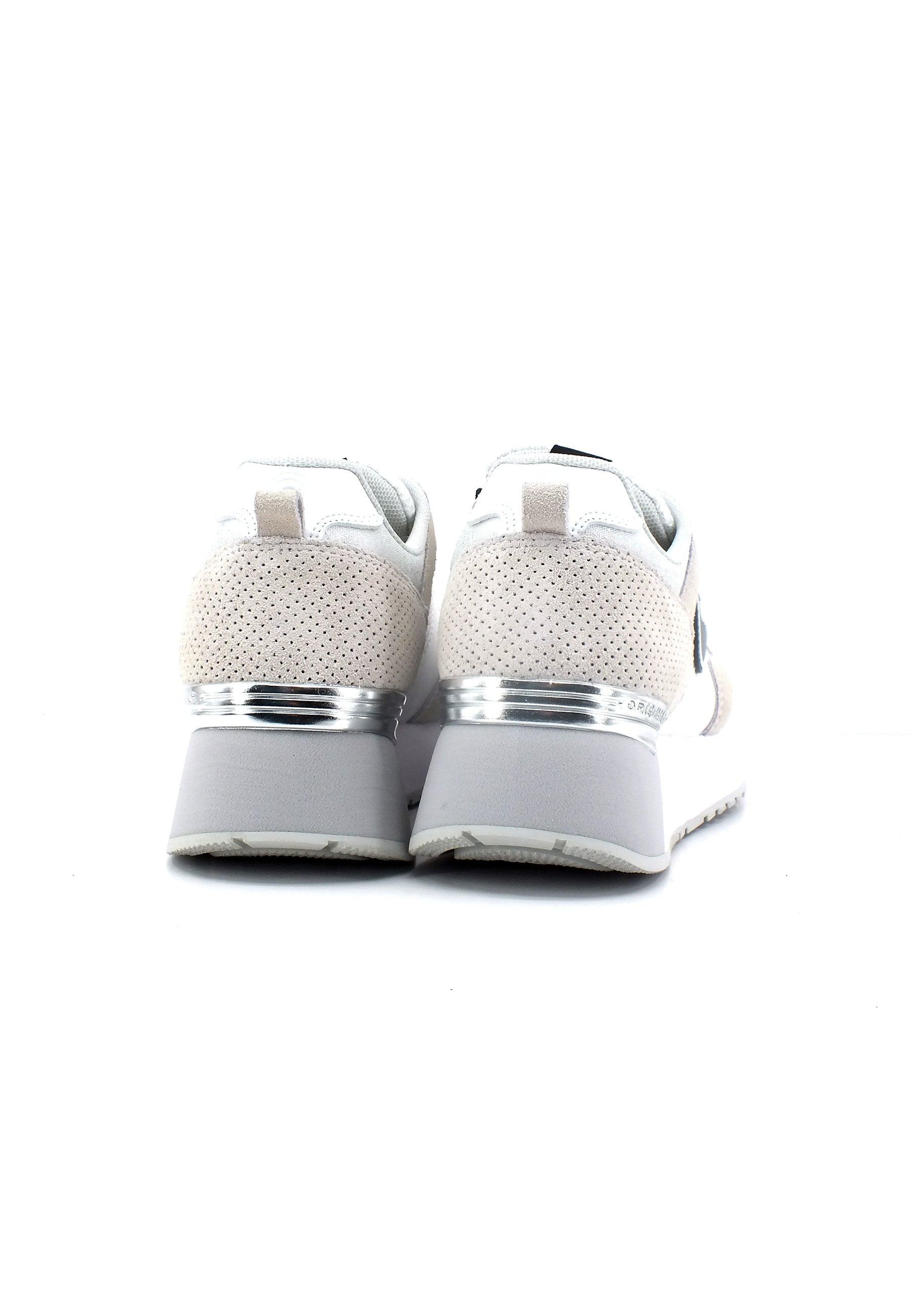 COLMAR Sneaker Donna White Silver TRAVIS AUTHENTIC - Sandrini Calzature e Abbigliamento