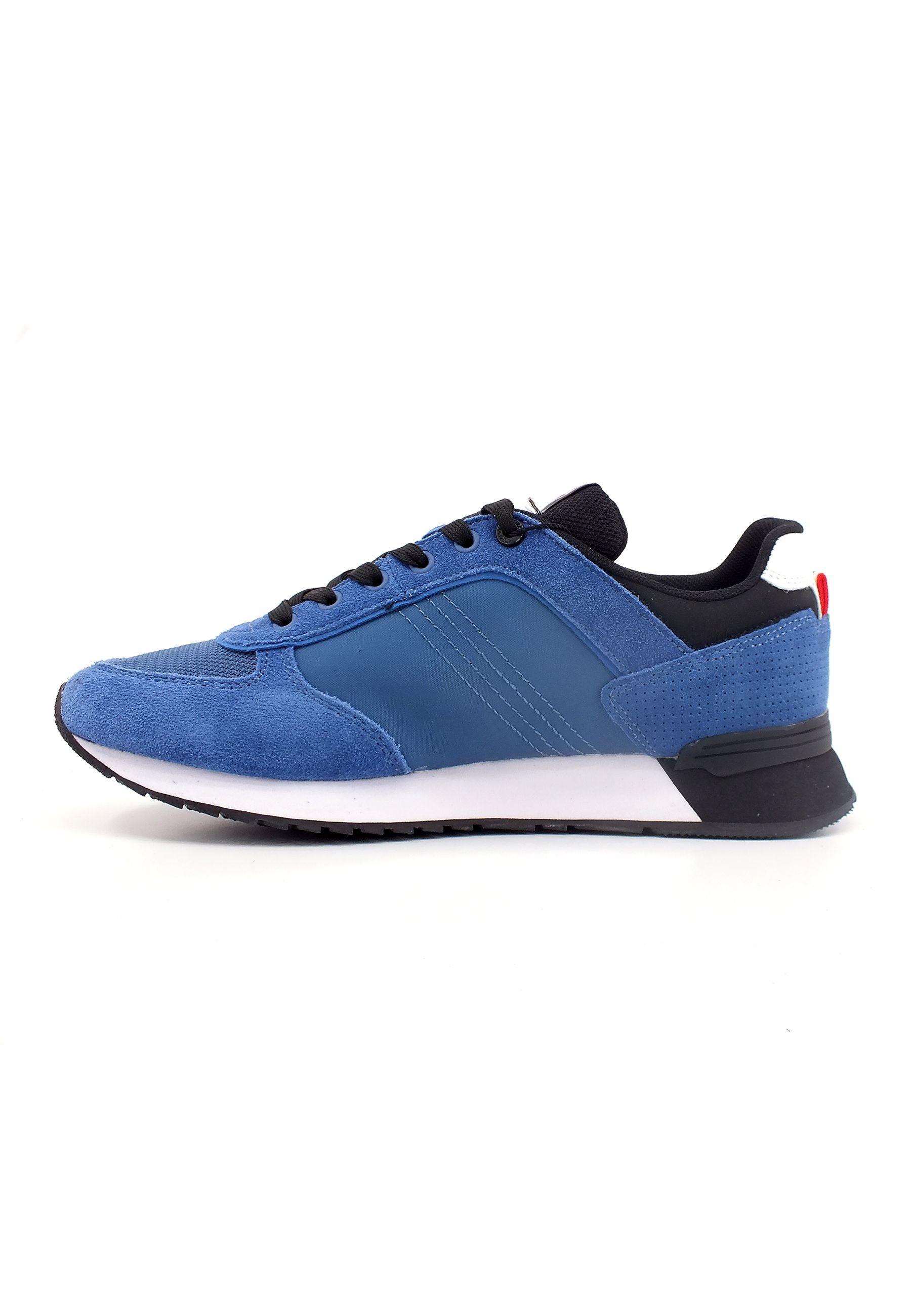 COLMAR Sneaker Uomo Blue Black TRAVIS AUTHENTIC - Sandrini Calzature e Abbigliamento