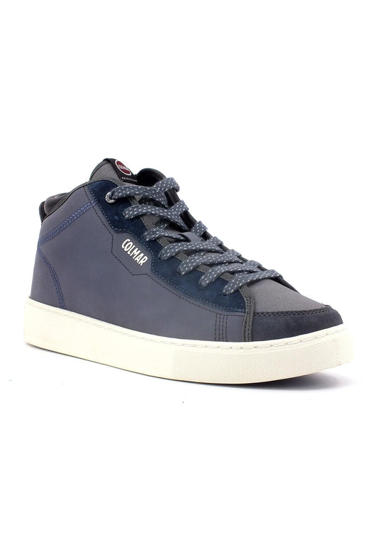 COLMAR Sneaker Uomo Navy Grey BATES-MID-SELECT - Sandrini Calzature e Abbigliamento