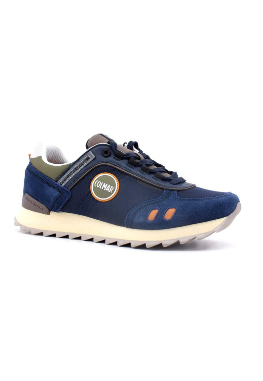COLMAR Sneaker Uomo Navy Orange TRAVIS-SPORTBITE - Sandrini Calzature e Abbigliamento
