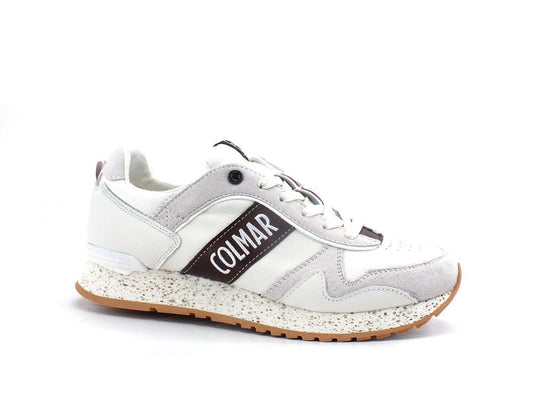 COLMAR Travis Pro Premium Sneajer White TRAVISPROPREMIUM055 - Sandrini Calzature e Abbigliamento