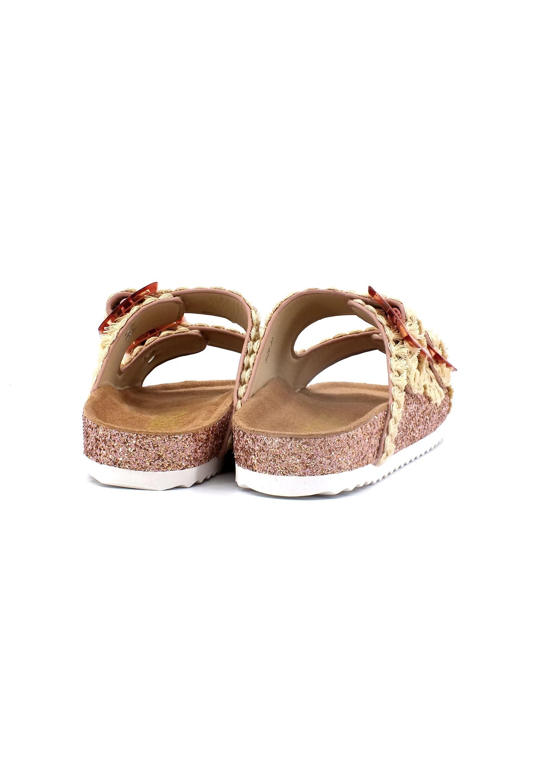 COLORS OF CALIFORNIA Ciabatta Donna Glitter Light Pink HC.BIO079 - Sandrini Calzature e Abbigliamento