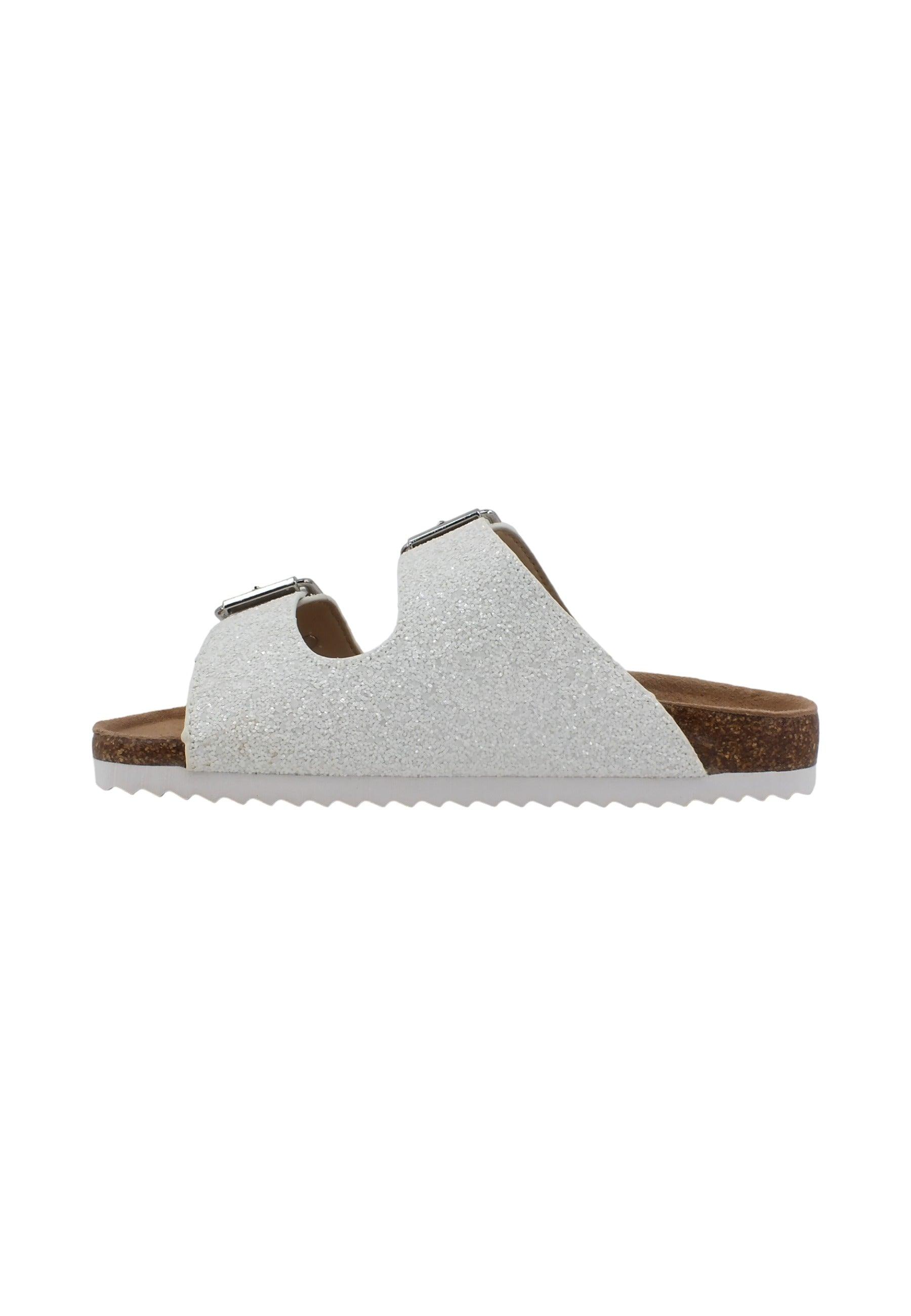 COLORS OF CALIFORNIA Ciabatta Donna Glitter White HC.BIO035 - Sandrini Calzature e Abbigliamento