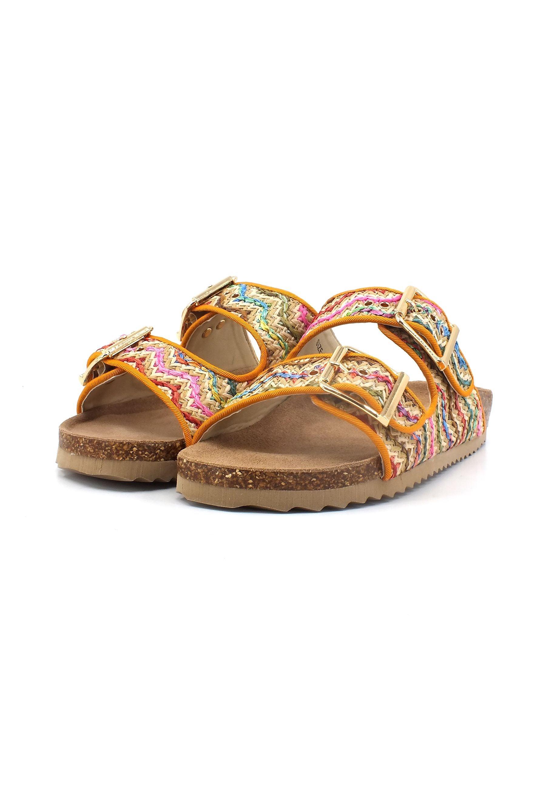 COLORS OF CALIFORNIA Ciabatta Donna Multicolor Natural HC.BIO308 - Sandrini Calzature e Abbigliamento