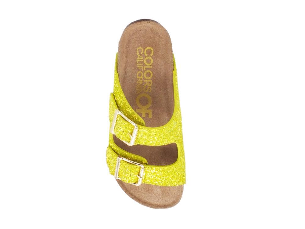 COLORS OF CALIFORNIA Ciabatta Yellow HC.BIO035 - Sandrini Calzature e Abbigliamento
