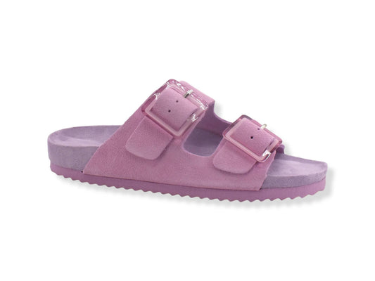 COLORS OF CALIFORNIA Minorchina Suede Ciabatta Lilla HC.BIO056 - Sandrini Calzature e Abbigliamento