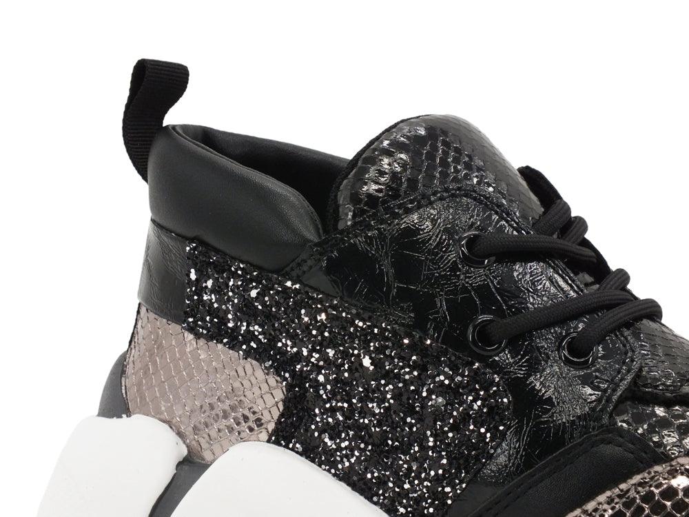COLORS OF CALIFORNIA Sneakers Running Glitter Black HC.SPEEDO34 - Sandrini Calzature e Abbigliamento
