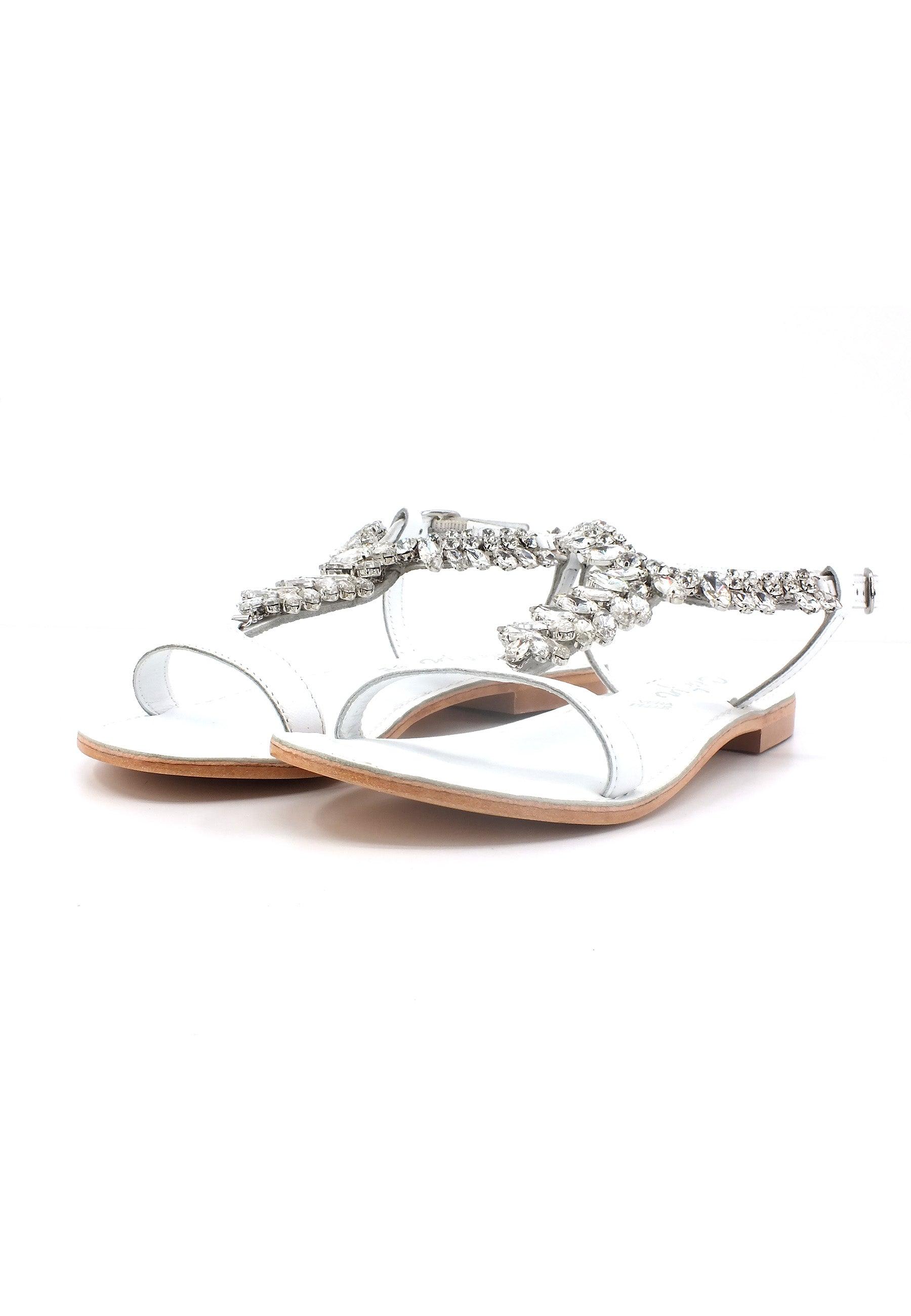 CRISTIN Sandalo Donna Bianco CATRIN-41 - Sandrini Calzature e Abbigliamento