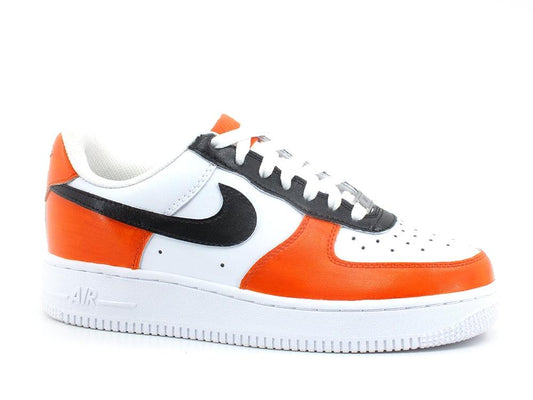 CUSTOM / Nike Air Force 1 Sneaker AF1 Orange Black CW2288-111 - Sandrini Calzature e Abbigliamento
