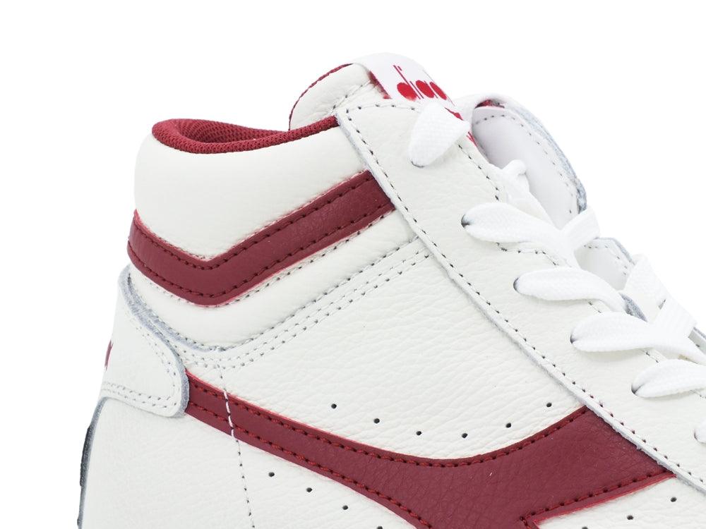 DIADORA Game Low High Waxed White Red 501.159657C5147 - Sandrini Calzature e Abbigliamento