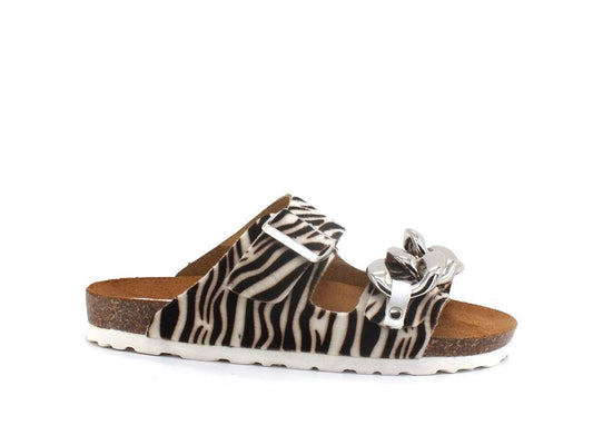 DIVINE FOLLIE Ciabatta Cavallino Catena - Sandrini Calzature e Abbigliamento