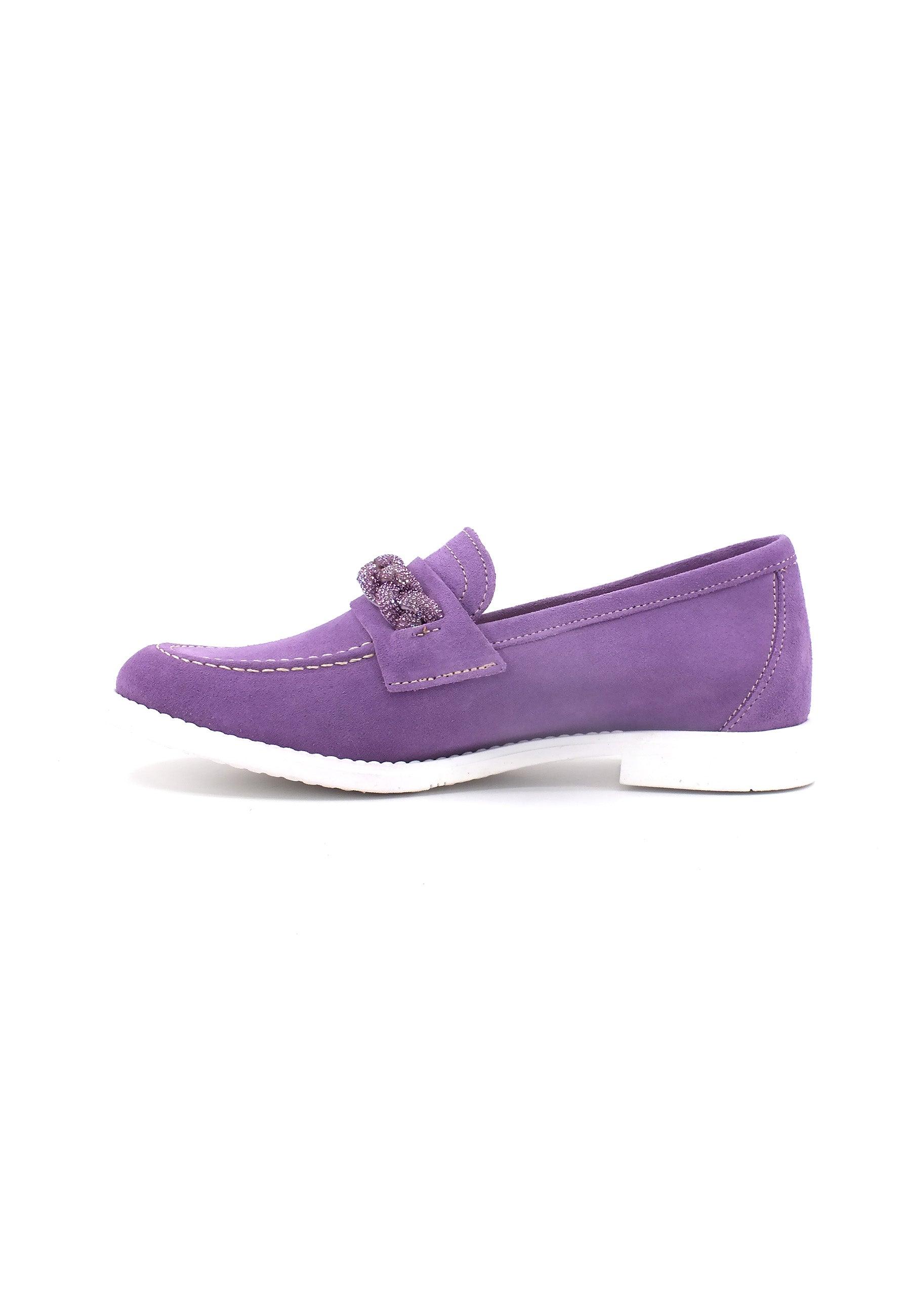 DIVINE FOLLIE Mocassino Donna Lilla DF2342 - Sandrini Calzature e Abbigliamento